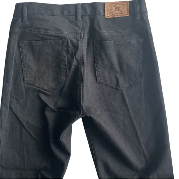 LAUREN RALPH LAUREN BLACK DENIM JEANS SIZE 8 - Picture 3 of 7